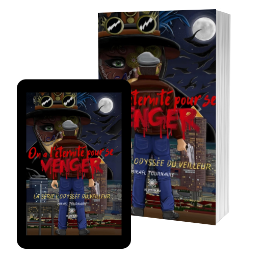 Couverture de On a l'&eacute;ternit&eacute; pour se venger. La s&eacute;rie d'odyss&eacute;e du veilleur. par Mikael Tournaire