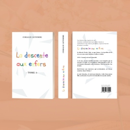 Couverture de La descente aux enfers par Coralie Letombe