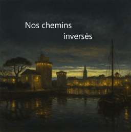 Couverture de Nos chemins inversés par Antoine Valmont