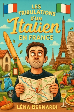 Couverture de Les Tribulations d'un Italien en France par Léna BERNARDI