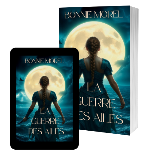 Couverture de La Guerre des Ailes par Bonnie Morel