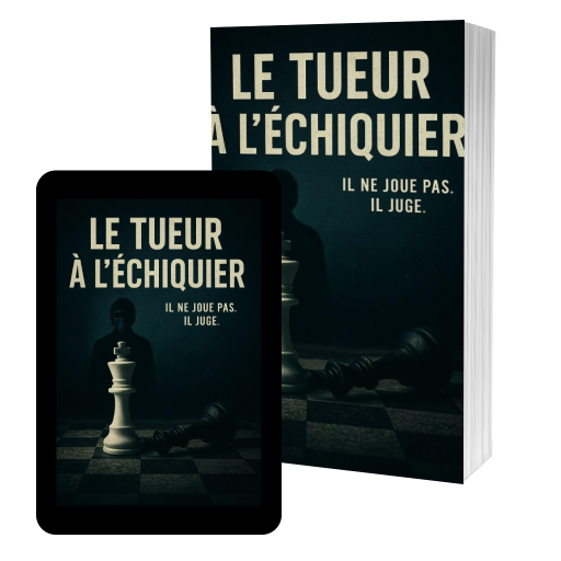 Couverture de Le tueur à l'echiquier par Julien Verenne