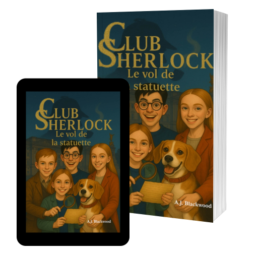 Couverture de CLUB SHERLOCK LE VOL DU COLLIER par A.J. Blackwood