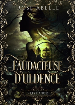 Couverture de L'audacieuse d'Uldence, Tome 1 : les fiancés par Rose Abelle