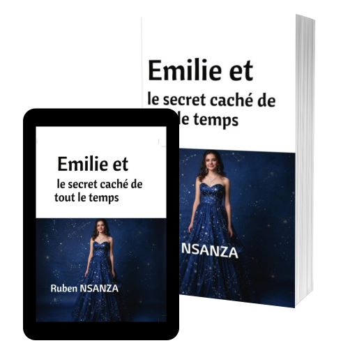 Couverture de Emilie et le secret cach&eacute; de tout le temps par Ruben NSANZA