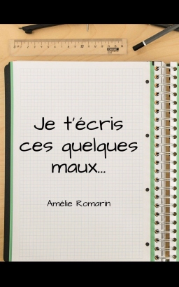 Couverture de Je t'écris ces quelques maux par Amélie Romarin