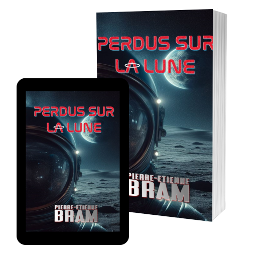 Couverture de Perdus sur la lune par Pierre-Etienne BRAM