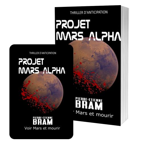 Couverture de Projet Mars Alpha par Pierre-Etienne Bram