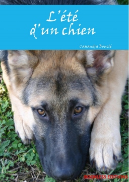 Couverture de L'été d'un chien par Cassandra bouclé