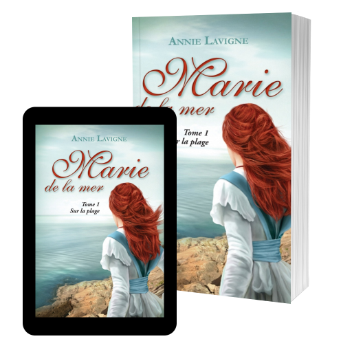 Couverture de Marie de la mer, tome 1 : Sur la plage par Annie Lavigne