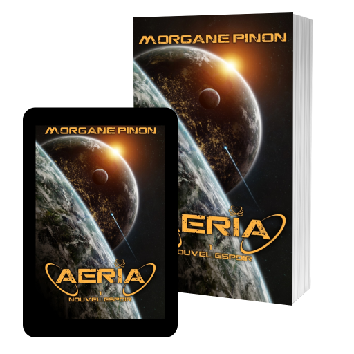 Couverture de Système Aurora : Aeria 1 nouvel espoir par Morgane Pinon