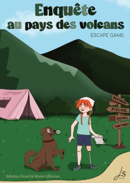Couverture de Enquête au pays des volcans - Escape game par Sabrina Girard