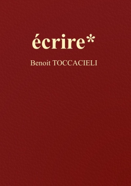 Couverture de écrire* par Benoit Toccacieli
