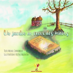 Couverture de Un jardin au creux des mains par Michel Cordeboeuf et Hélène Valentin