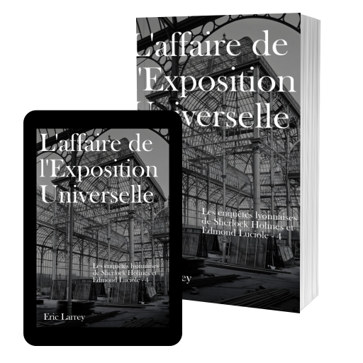 Couverture de L'affaire de l'Exposition Universelle par Eric Larrey