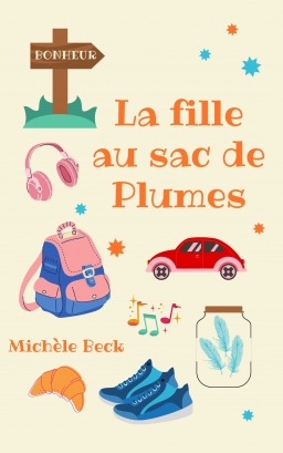 Couverture de La fille au sac de plumes par Michèle Beck