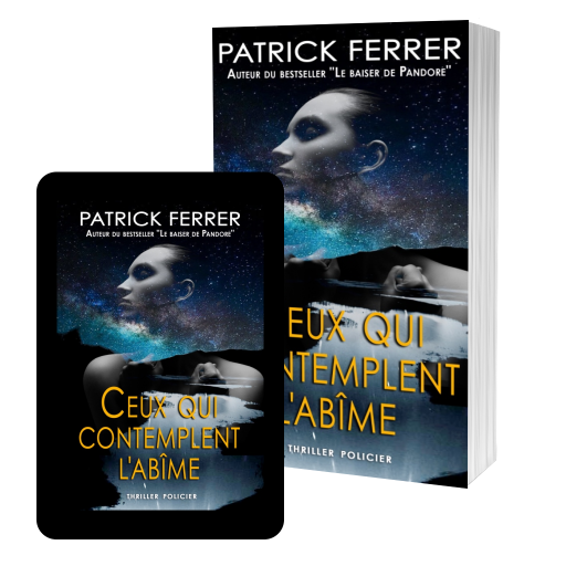 Couverture de Ceux qui contemplent l'abîme - thriller policier par Patrick Ferrer