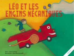 Couverture de Léo et les engins mécaniques par Julien Leclercq