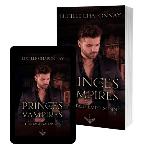 Couverture de Les Princes Vampires, tome 1: Ryan, l'Héritage Empoisonné par Lucille CHAPONNAY