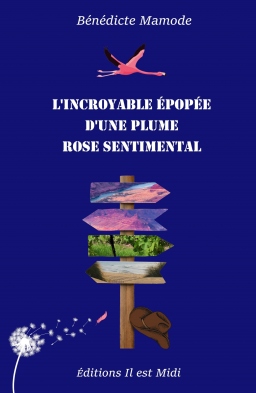 Couverture de L'incroyable épopée d'une plume rose sentimental par Bénédicte Mamode