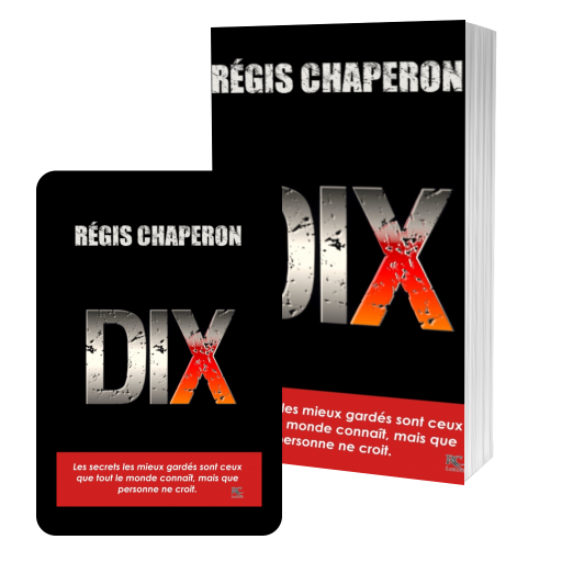 Couverture de DIX par Régis Chaperon
