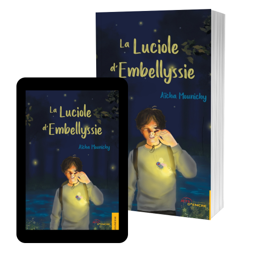 Couverture de La Luciole d'Embellyssie par Aïcha Mounichy