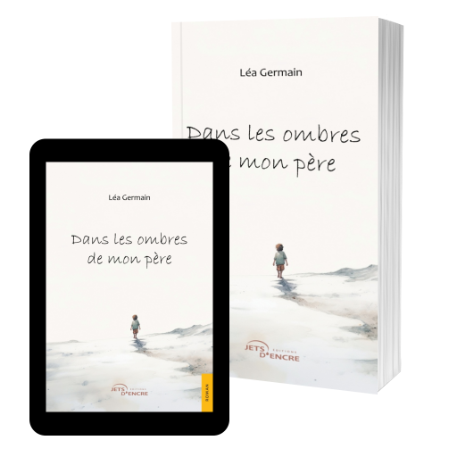 Couverture de Dans les ombres de mon père par Léa Germain