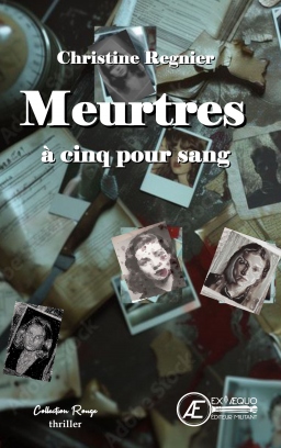 Couverture de Meutres à cinq pour cent par Christine Regnier