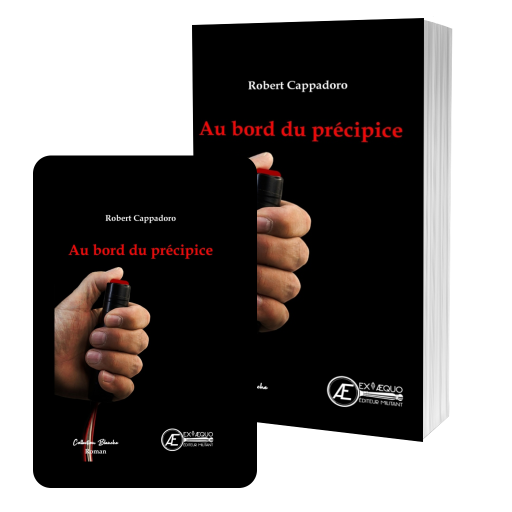 Couverture de AU bord du précipice par Robert Cappadoro