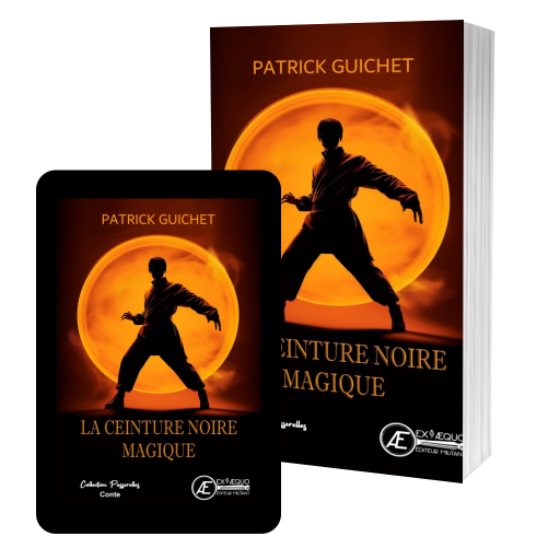 Couverture de La ceinture noire magique par Patrick Guichet