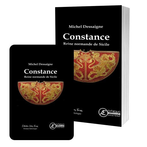 Couverture de Constance, reine normande de Sicile par Michel Dessaigne