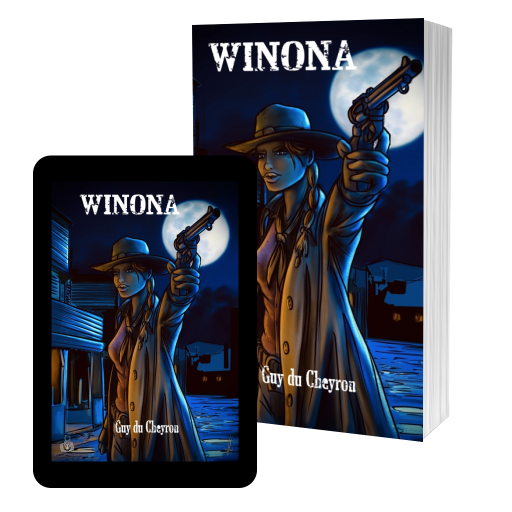 Couverture de Winona (en livre broché : I. La Vengeance et II. Le Nataos) par Guy du Cheyron