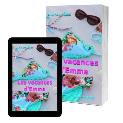 Couverture de Les vacances d'Emma : beaux mecs et gaffes &agrave; gogo par LAURENCE LABBE