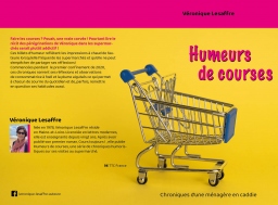 Couverture de Humeurs de courses, chroniques d'une ménagère en caddie par Véronique Lesaffre