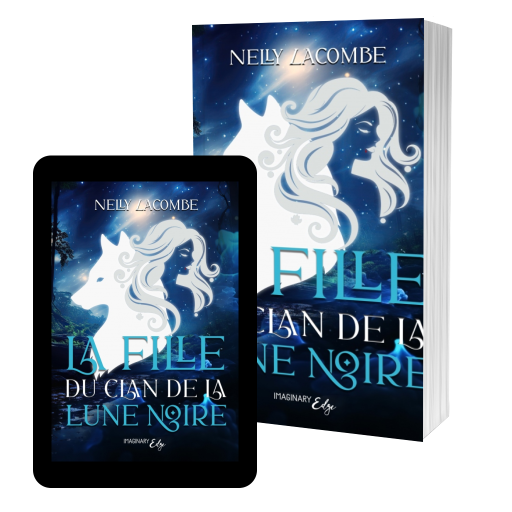 Couverture de La fille du clan de la lune noire par Nelly Lacombe