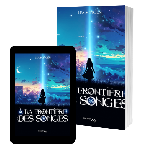 Couverture de A la fronti&egrave;re des songes par L&eacute;a Schoen