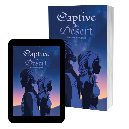 Couverture de Captive du désert par Rozenn Savignan