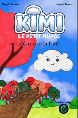Couverture de Kimi, le petit nuage, découvre la forêt par Magali TURMINE et François BONACCI