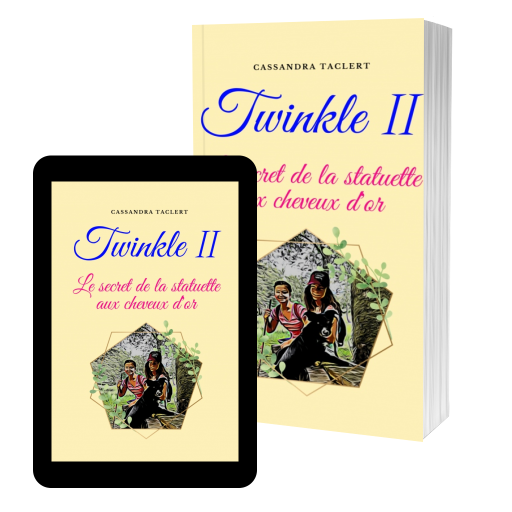 Couverture de Twinkle II - Le secret de la statuette aux cheveux d'or par Cassandra TACLERT