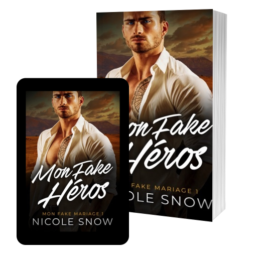 Couverture de Mon Fake Héros par Nicole Snow